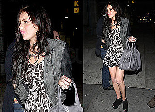 Pictures of Lindsay Lohan Leaving Butter Nightclub in NYC After Late Night Partying