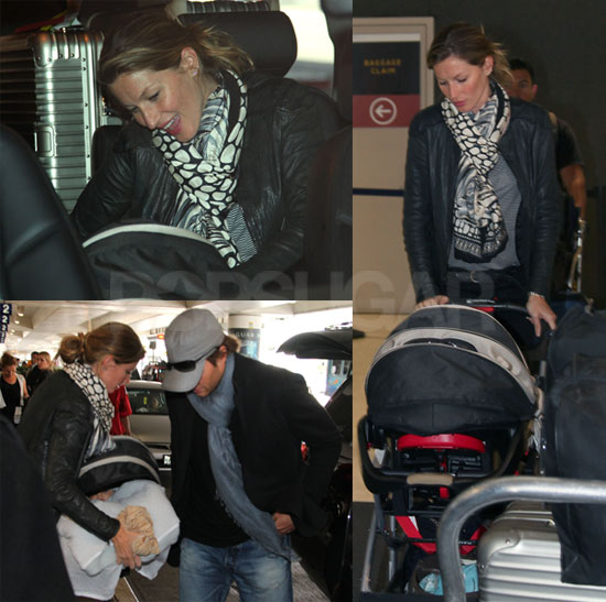 Pictures of Gisele Bundchen, Tom Brady and Baby Ben Pictures of Gisele Bundchen, Tom Brady and Baby Ben