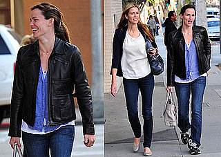 Pictures of Jennifer Garner Laughing With a Friend in LA