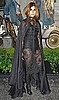 Vogue Paris Editor Carine Roitfeld Wears Black Lace and Cape