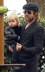 Brad Pitt's Venice Family Park Playdate