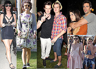 Photos of all the Celebrities at the Coachella Festival 2010 including Agyness Deyn, Peaches Geldof, Katy Perry
