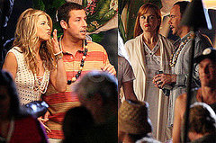 Photos of Jennifer Aniston, Adam Sandler, Nicole Kidman And Dave Matthews Filming Just Go With It