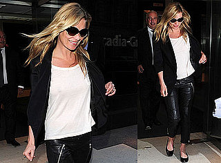 Pictures of Kate Moss Leaving a Meeting in London With Philip Green