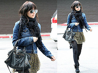Pictures of Nicole Richie Carrying a Balenciaga Bag in LA