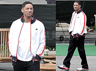 Pictures of Will Smith on the LA Set of HawthoRNe, Which Will Reportedly Have a Cameo From Marc Anthony