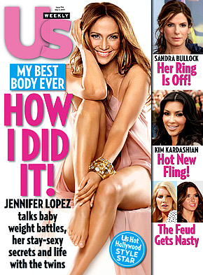 Jennifer Lopez Tells Us Weekly That She Didn't Care About Flabby Belly