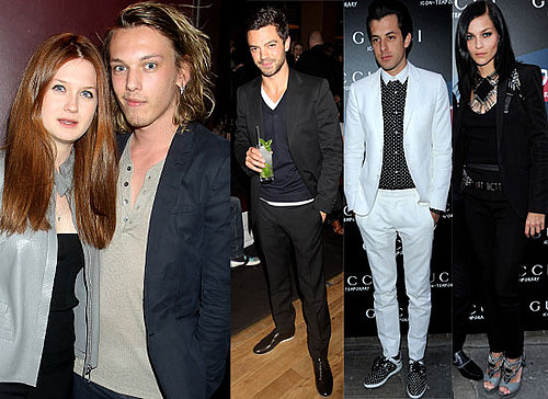 Photos from the Gucci Icon Party in London Featuring Bonnie Wright, Dominic Cooper, Jamie Campbell Bower,