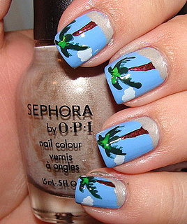Palm Tree Manicure Pictures and How To