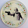 Photos of the Star Wars Vintage Plate Collection from BeatUpCreations