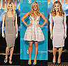 Celebrities in Icy Cool Dresses