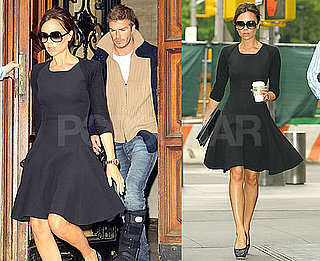Pictures of David and Victoria Beckham Shopping in NYC