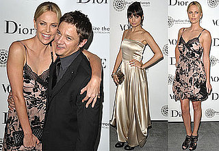 Pictures of Charlize Theron and Jeremy Renner with Nicole Richie at Africa Outreach Dinner 2010-04-28 13:30:00