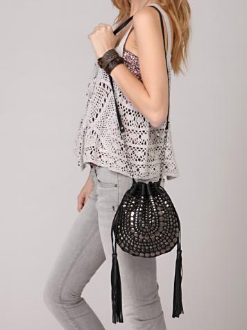 Studded Side Sling Bag