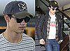 Photos of Robert Pattinson and Taylor Lautner at LAX
