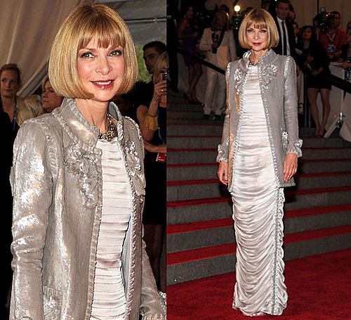 Anna Wintour Wears Chanel at 2010 Costume Institute Gala