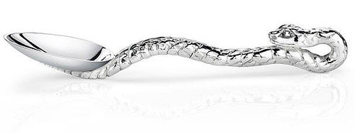 Angelina Jolie and Brad Pitt Design Serpent Spoon For Baby