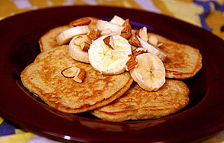 Recipe for Banana Almond Oatmeal Pancakes