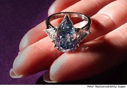 The De Beers Millenium Blue Fetches $1.25 Million Per Carat !!!
