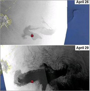 Google Maps Shows Gulf of Mexico Oil Spill