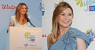 Pictures of Ellen Pompeo at Choose You American Cancer Society Event