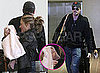 Pictures of Eric Dane and Rebecca Gayheart With Daughter Billie at LAX