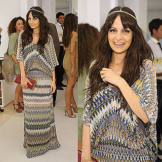 Nicole Richie in Missoni Maxi Dress at Derek Blasberg Book Launch