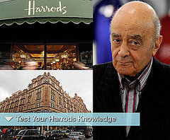 Quiz on Harrods History and Department Store in Knightsbridge Quiz on Harrods History and Department Store in Knightsbridge