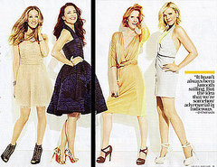 Sarah Jessica Parker and The SATC Girls Do Marie Claire June 2010