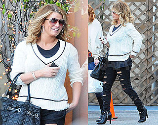 Pictures of Jessica Simpson Out to Lunch in LA
