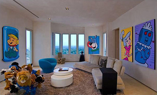 Photos of Kanye West's Hollywood Hills Home 