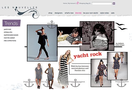 Les Nouvelles Online Shoppping Site 2010-05-15 16:33:25
