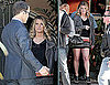 Pictures of Jessica Simpson Filming a Cameo on Entourage With Jeremy Piven And Rex Lee