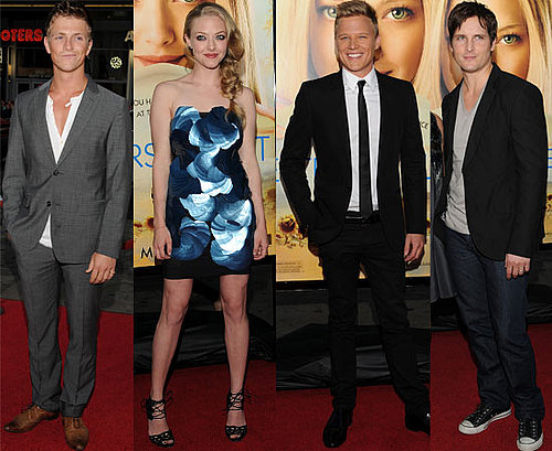 Pictures of Amanda Seyfried, Charlie Bewley, Chris Egan and Peter Facinelli at Hollywood Letters to Juliet Premiere