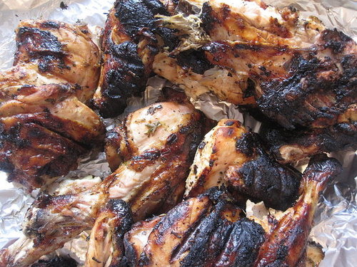 Grilled Citrus Chicken Under a Brick Grilled Citrus Chicken Under a Brick