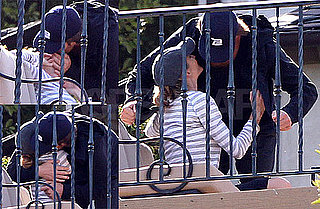 Pictures of Gisele Bundchen and Tom Brady Kissing in LA