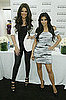 Kim and Khloe Kardashian Discuss Being Curvy at Bebe Clothing Launch