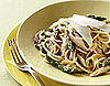 Recipe For Spaghetti With Asparagus, Shiitake Mushrooms, Lemon, and Chives
