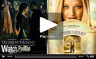 Video Movie Reviews for Robin Hood and Letters to Juliet