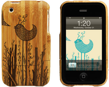 Photos of the Grove Artist Series Bamboo iPhone Cases