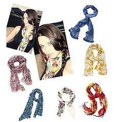 A Bouquet of Summer Scarves