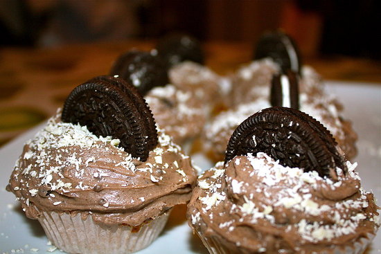 Oreo cupcakes.