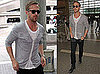 Pictures of Hot Ryan Gosling Getting Ready to Board a Flight to France for The Cannes Film Festival