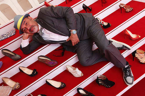 Christian Louboutin Shoe Show in Cannes