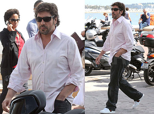 Pictures of Javier Bardem in Cannes