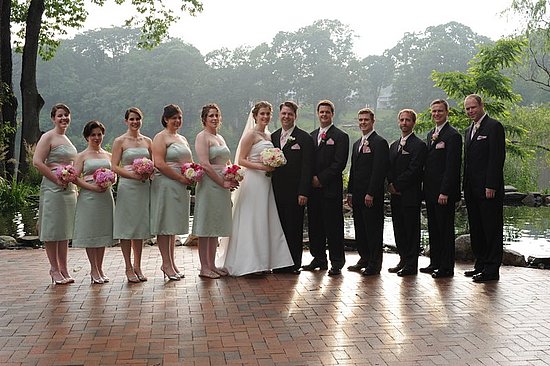 The bridal party