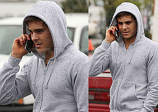 Pictures of Zac Efron on the Set of Charlie St. Cloud in Vancouver