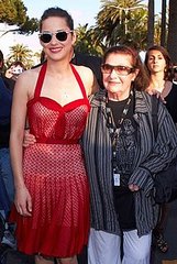 Marion Cotillard in Red Retro Dress at 2010 Cannes Film Festival Marion Cotillard in Red Retro Dress at 2010 Cannes Film Festival