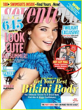 Ashley Greene Covers ‘Seventeen’ June 2010