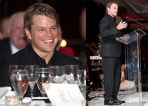 Pictures of Matt Damon Accepting an Award From Save the Children 2010-05-22 07:00:00
